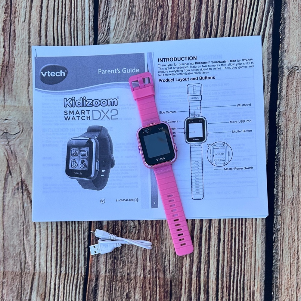 VTech Kidizoom Smartwatch DX2 - Vibrant Pink